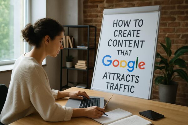 Jak tworzyć treści przyciągające ruch z Google?